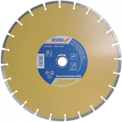   DEDRA H1153 Lézer szegmenses gyémánt vágótárcsa 125mm/22,2