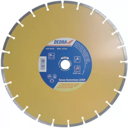   DEDRA H1154 Lézer szegmenses gyémánt vágótárcsa 150mm/22,2