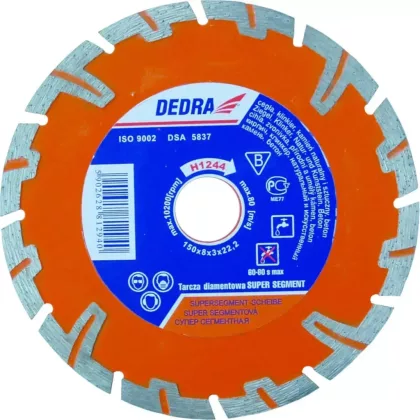 DEDRA H1245 Super -Segment gyémánttárcsa 180/22,2