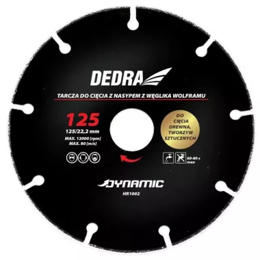 DEDRA HR1006 Vágókorong fához, műanyaghoz 230x22,2mm