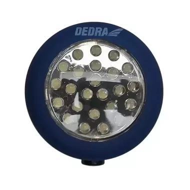 DEDRA L1000 24 LED kerek elemlámpa mágnessel (rendelés min.12db- 1csomag)
