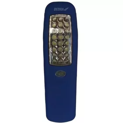 DEDRA L1002 24 LED hosszúkás elemlámpa mágnessel (rendelés min.12db- 1csomag)