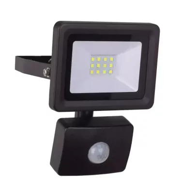 DEDRA L1091-1 Fali lámpa mozgásérzékelővel  SLIM 10W SMD LED, IP44