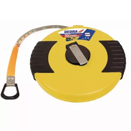   DEDRA M1011 Üvegszállal megerősített mérőszalag 10m, szélesség 13mm