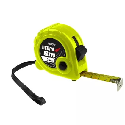 DEDRA M877 8mx25mm, dupla stop