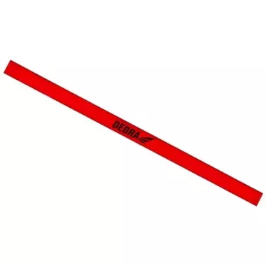 DEDRA M9003 Asztalos ceruzaHB 245mm, pirosszínű