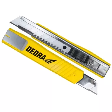 DEDRA M9009 Letörhető pengéjű fém kés 18mm