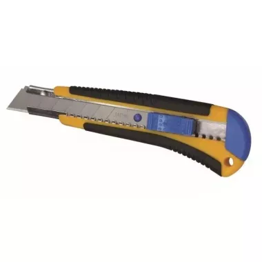 DEDRA M9015 Kés 18mm+1cserélhető él, gumi fogantyú