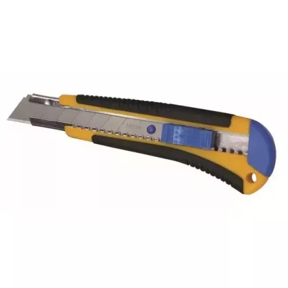 DEDRA M9015 Kés 18mm+1cserélhető él, gumi fogantyú