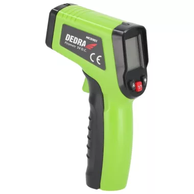 DEDRA MC0951 Pirométer, érintésmentes lézer hőmérő -50-tól 600C-ig