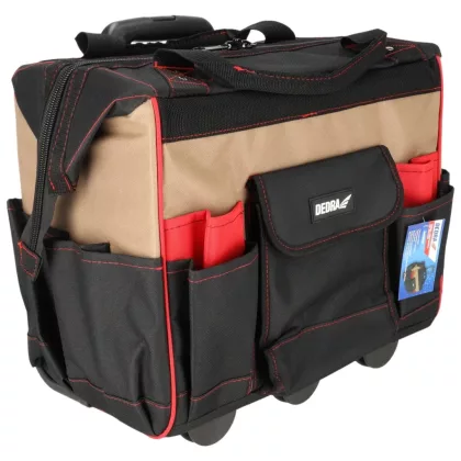   DEDRA N0050 Kerekes szerelőtáska teleszkópos fogantyú 45x25x42.5cm