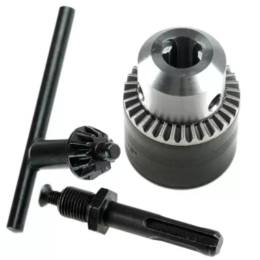 DEDRA YKS022 Kulcsos fúrótokmány készlet 3 részes  
1,5-13mm 1/2""-20UNF