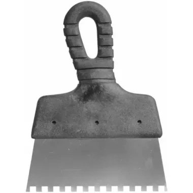 DEDRA ZP150N/8 Rozsdamentes spakli ragasztóhoz 150mm, fogméret 8x8