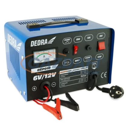 DEDRA DEP010 Akkumulátor töltő 6/12V 12-100Ah