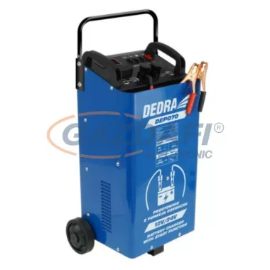 DEDRA DEP070 Akkumulátor töltő-indító 12/24V, 40-4000Ah