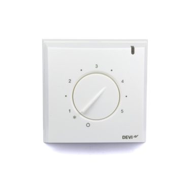 DEVIreg™ 132 Falra szerelhető termosztát Padló + levegő érzékelővel   230V