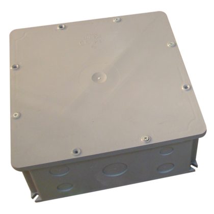   TRACON DN250X250 Mounting box plastic, outside the wall, gray 250 × 250mm, IP44