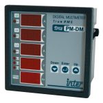   TRACON DTT-3 Digitális többfunkciós táblaműszer relé kimenettel 96×96mm