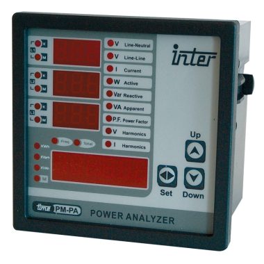 TRACON DTT-4 Digitális hálózati analizátor 96×96mm