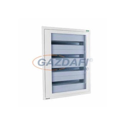   EATON 103112 BF-OT-5/120-G-C Falon kívüli komplett installációselosztó átlátszó ajtóval IP30