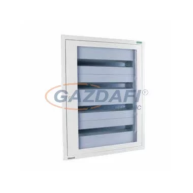 EATON 103113 BF-OT-6/144-G-C Falon kívüli komplett installációselosztó átlátszó ajtóval IP30