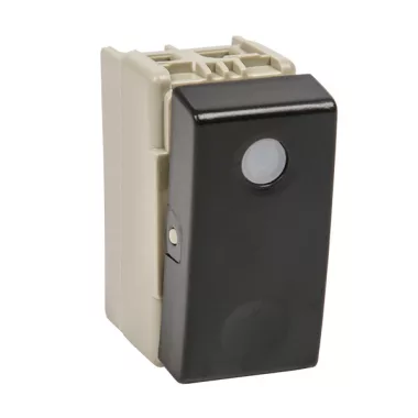 ELMARK "Life style" süllyesztett kétpólusú kapcsoló jelzfénnyel, sötétszürke