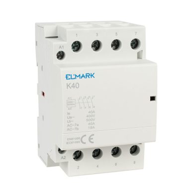 ELMARK Moduláris mágneskapcsoló, K40, 40A, 230V, 3Z+1NY