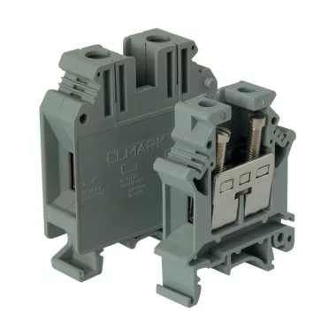 ELMARK sínre húzható ipari sorkapocs, 101A, LTU2UIK 16, 2.5-25mm2, szürke