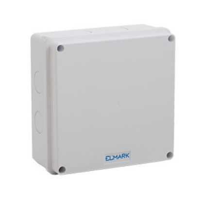   ELMARK E-8003 wall-mounted waterproof junction box, 150x150x70mm, IP65