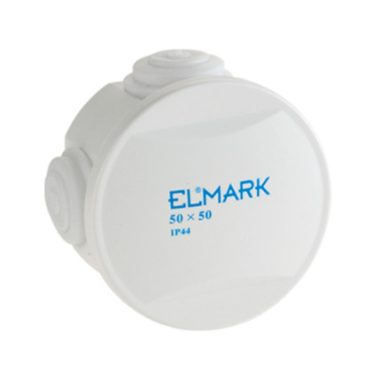 ELMARK E-8070 falon kívüli vízálló kötődoboz, d=50mm, IP44