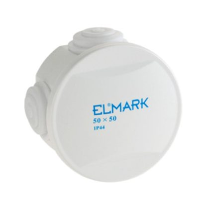   ELMARK E-8070 wall-mounted waterproof junction box, d = 50mm, IP44