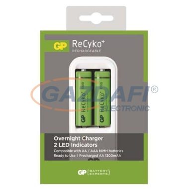 GP B0041 GP TÖLTŐ PB410 + 2×AA 1300 (B0041)