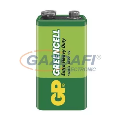 GP B1250 ELEM GREENCELL 6F22 1db/csomag (B1250)