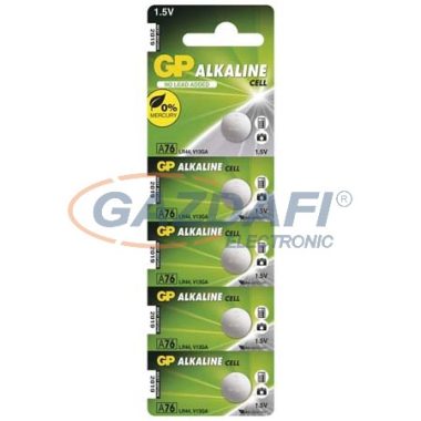 GP B1376 GP GOMBELEM LR44 (A76F) 5db/bliszter (B1376)