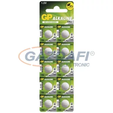 GP B1386 GP GOMBELEM LR43 (186F) 10db/bliszter (B1386)
