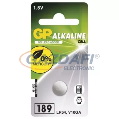 GP B13892 GP GOMBELEM LR54 (189F) 1db/bliszter (B13892)