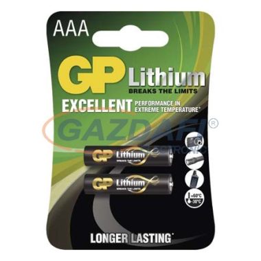 GP B15112 ELEM LIÍTIUM FR03 2db/bliszter (B15112)