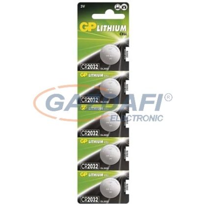 GP B1532 GP GOMBELEM CR2032 5db/bliszter (B1532)