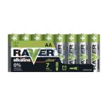 RAVER B79218 alkáli elem LR6 8db/csomag (B79218)