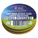 EMOS F619252 SZIGETELŐSZALAG PVC 19/20 ZÖLD-SÁRGA