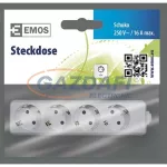 EMOS P0420 4 ÖNÁLLÓ ALJZAT SCHUKO (P0420)