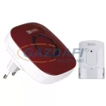 EMOS P5718R VEZETÉK NÉLKÜLI CSENGŐ AC P5718 PIROS