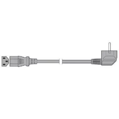 EMOS S11370 CABLU MONTABIL FLEXO PC 3 × 0.75MM NEGRU 1.5M