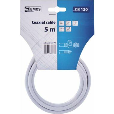 EMOS S5373 KOAXIÁLIS KÁBEL CB130 5M (S5373)