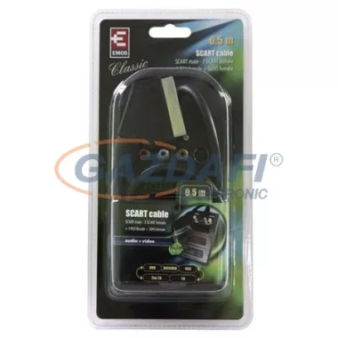 EMOS SB2300 SCART-3SCART+3RCA+SVHS CSATLAKOZÓ KÁBEL 0,5M EMOS SB2300 SCART-3SCART+3RCA+SVHS CSATLAKOZÓ KÁBEL 0,5M