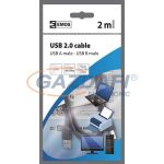 EMOS SD7202 USB 2.0 A/M-B/M CSATLAKOZÓ KÁBEL 2M