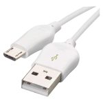   EMOS SM7004W USB 2.0 A/M-MICRO B/M 1M FEHÉR CSATLAKOZÓ KÁBEL