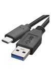 EMOS SM7021BL USB 3.0 A/M - USB 3.1 C/M CSATLAKOZÓ KÁBEL 1M