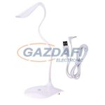 EMOS Z7592W LED USB ASZTALI LÁMPA D08 FEHÉR