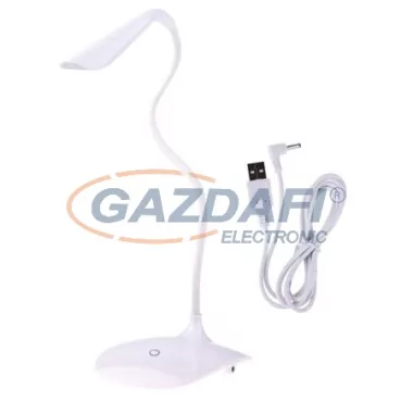 EMOS Z7592W LED USB ASZTALI LÁMPA D08 FEHÉR